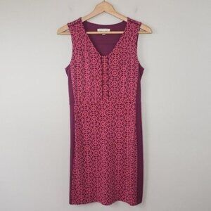 Stitch Fix 41 Hawthorn | Burgundy Print Dress Size Small